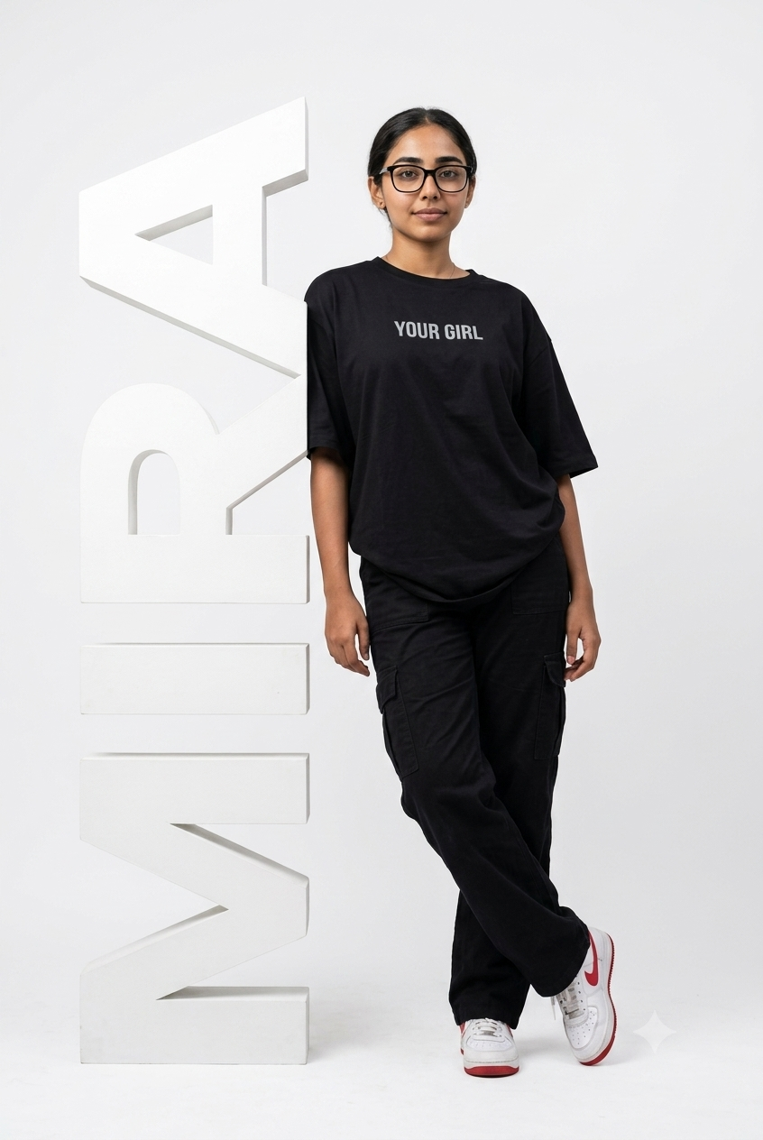 Ultra-Realistic Streetwear Fashion Portrait with Custom 3D Name Letters Original